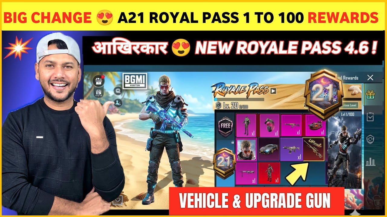 BIG CHANGE 🤩 Bgmi New Royale Pass is Here | A21 Royal Pass | Next Royal Pass Bgmi | Royal Pass A21