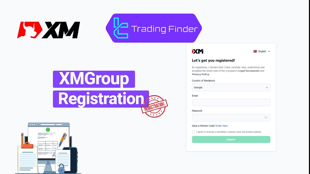 🔥XM Group Registration 2025 Guide [XM EU Sign-Up]  [TradingFinder]🔥