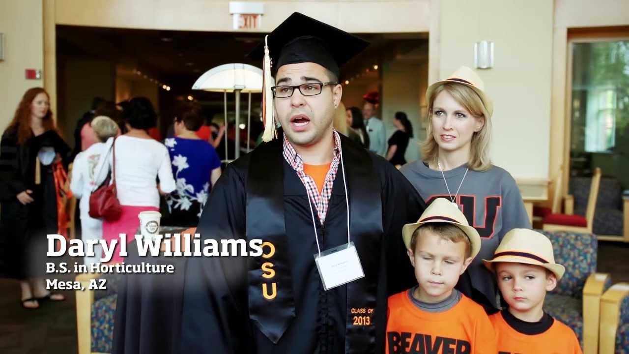 Oregon State Ecampus commencement 2013