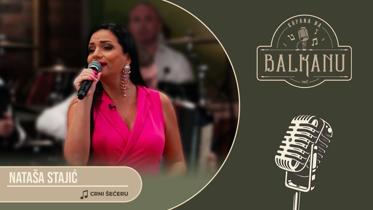 Nataša Stajić - CRNI ŠEĆERU (UZIVO) | Kafana na Balkanu