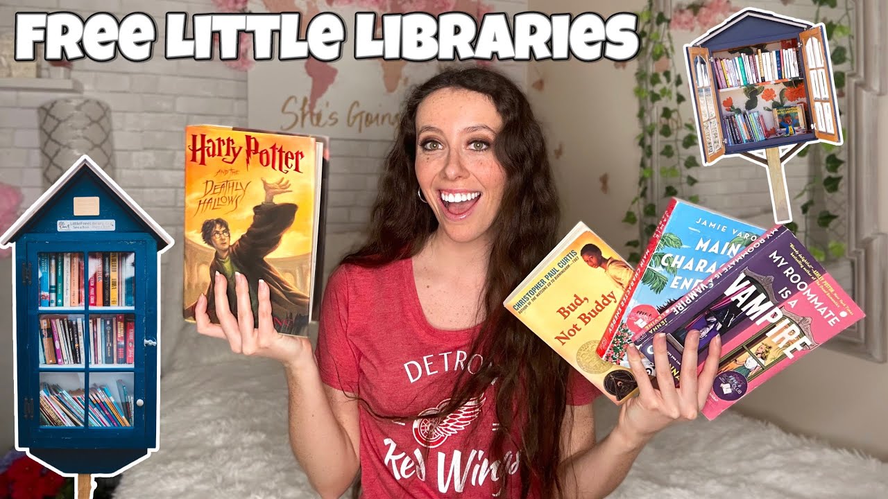 My First Time Going to Little Free Libraries + Book Haul! *I scored*