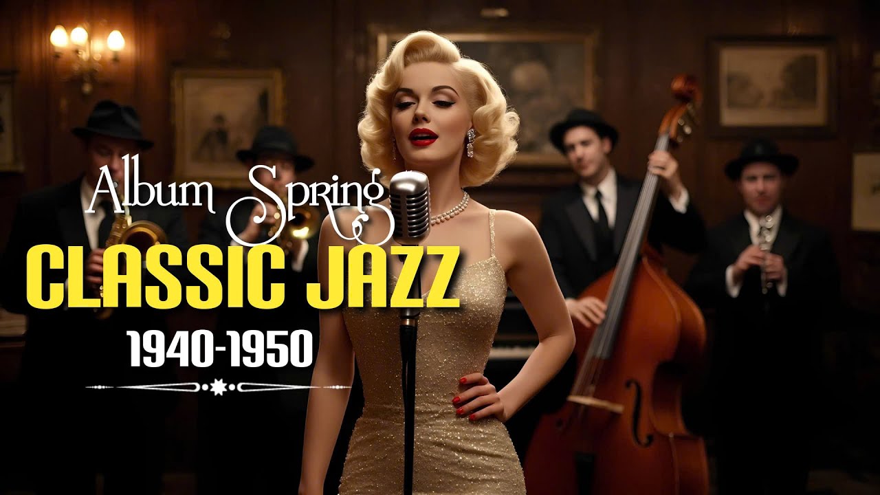 Warm & Romantic Jazz: Timeless 1940s-1950s Melodies in a Cozy Vintage Bar 🎷💕✨
