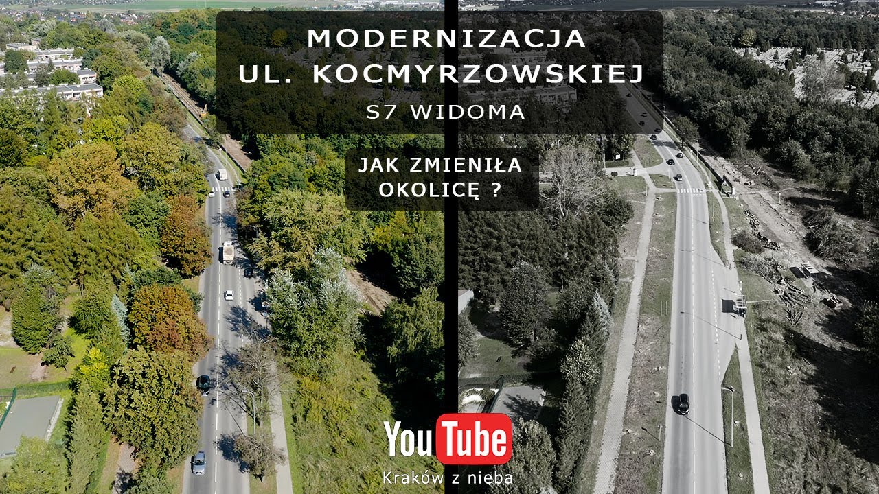 Modernizacja Kocmyrzowskiej - S7 Widoma uzupełnienie