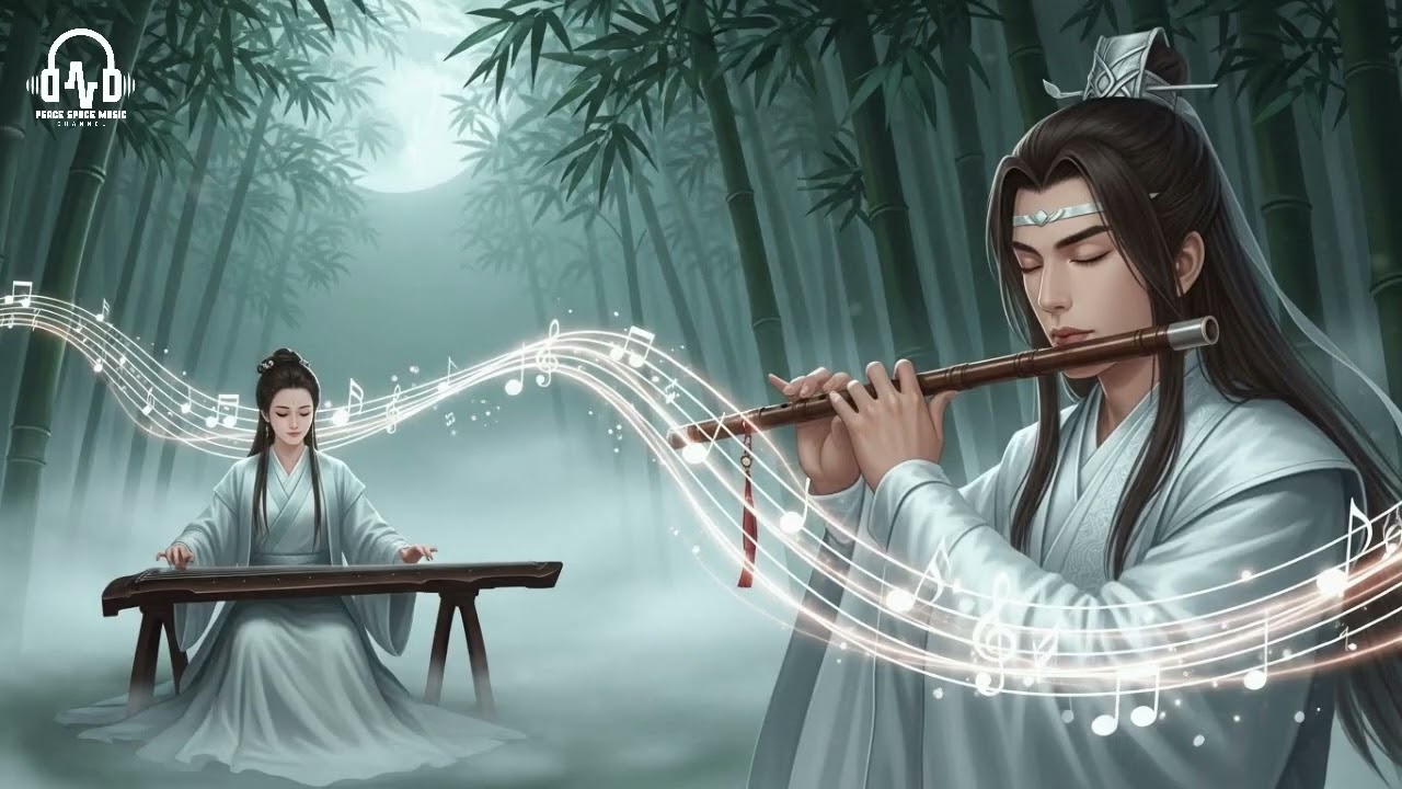 Chinese Zen Sleep Music | Breath of the Bamboo Forest