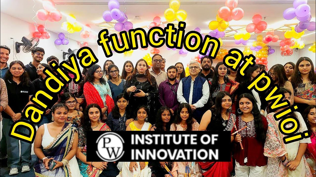 Dandiya function at @pwioi💖🎊🎉#vlogs #pw #pwians 