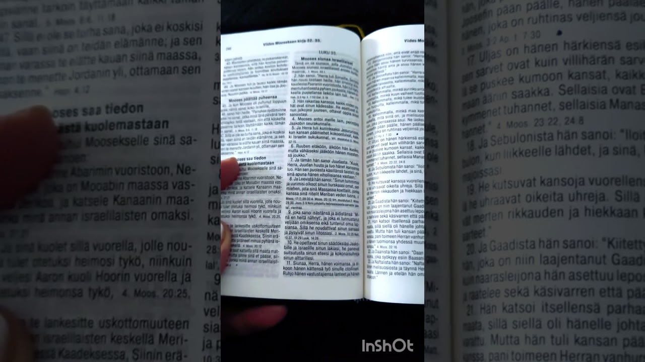 5. Moos. 33:1-16