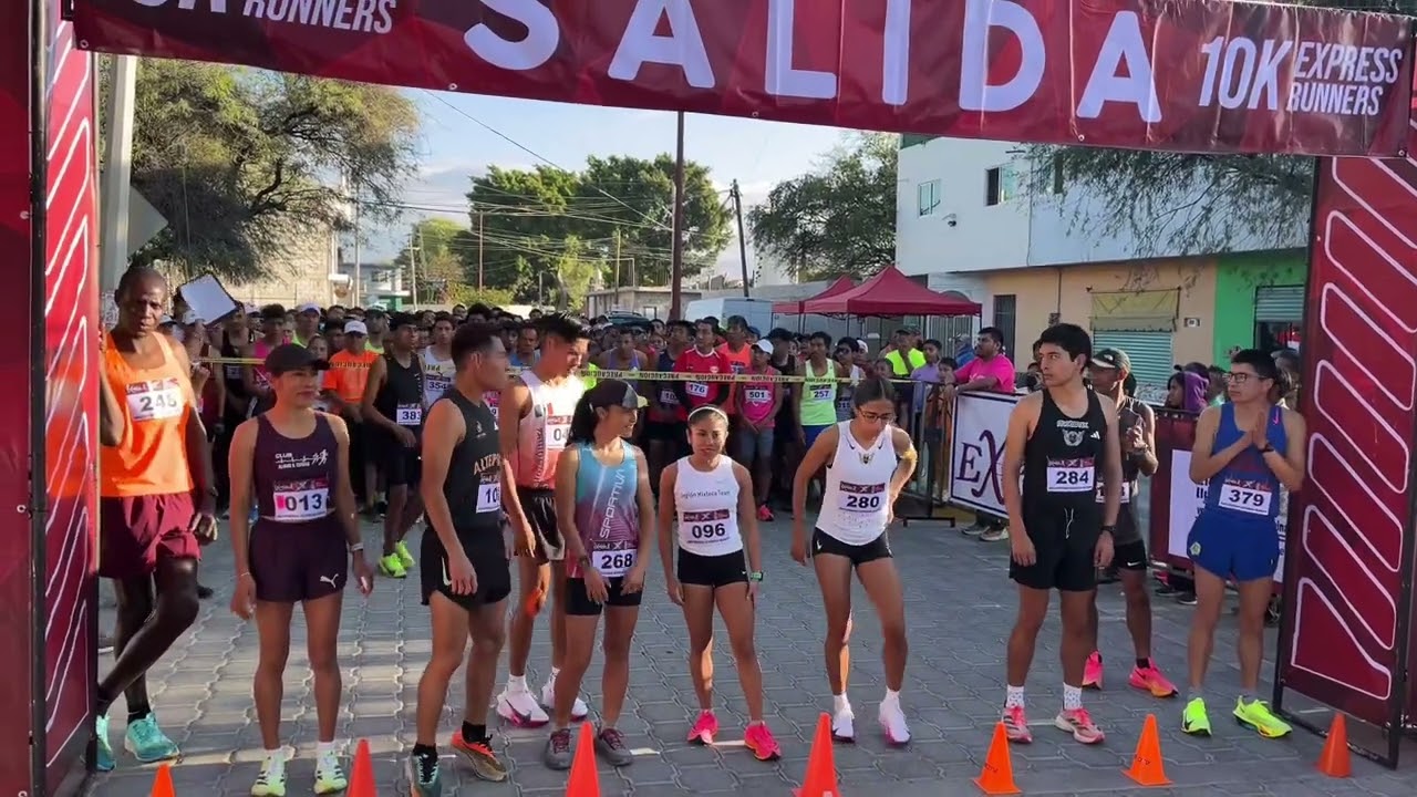 Carrera Élite Espress Runners 10km #tehuacán #puebla