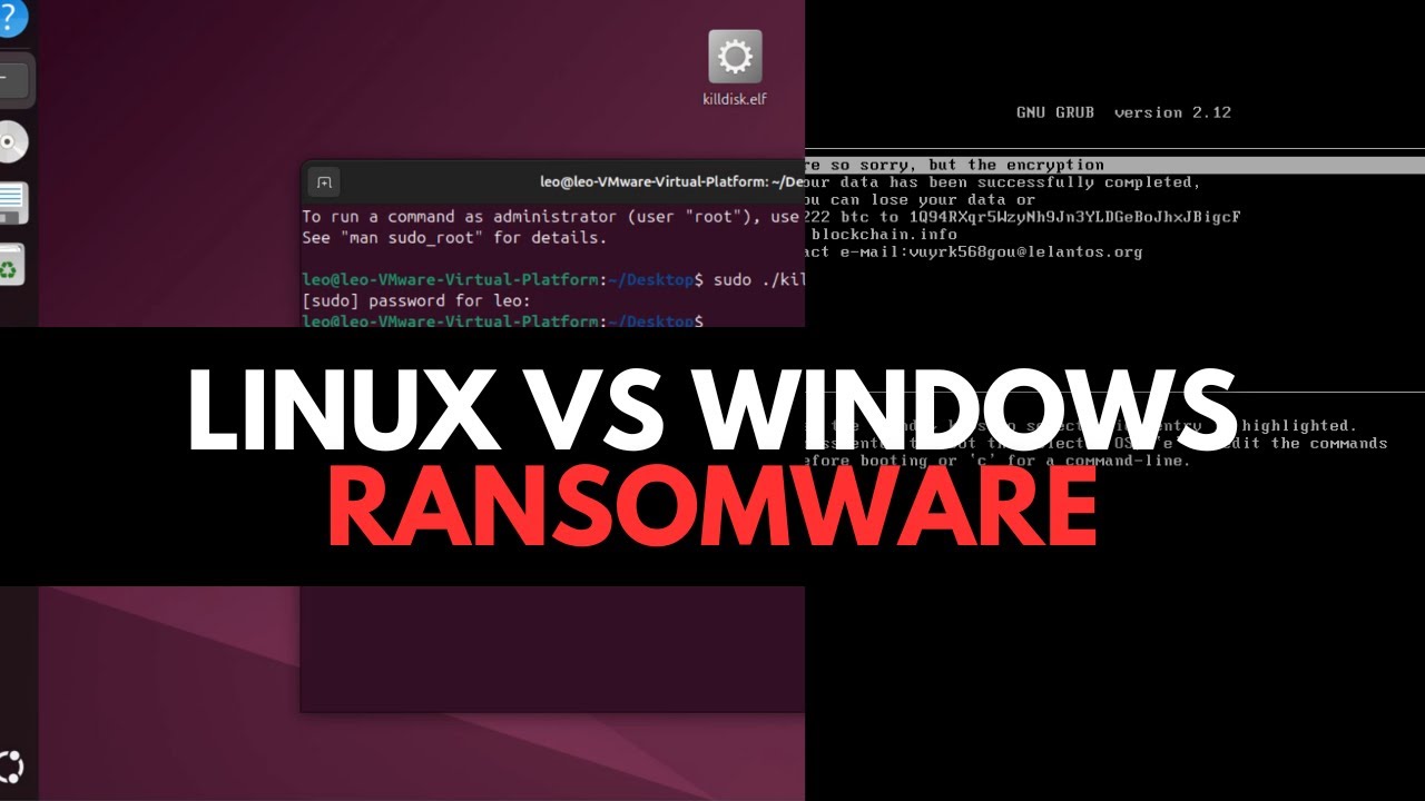Linux против Windows: программы-вымогатели