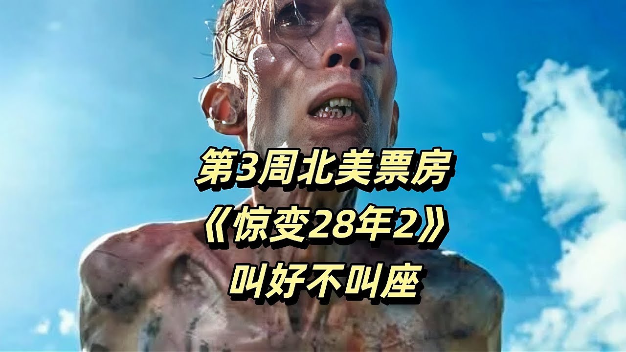 6300万美元成本，《惊变28年2》叫好不叫座，索尼影业亏损已成定局！