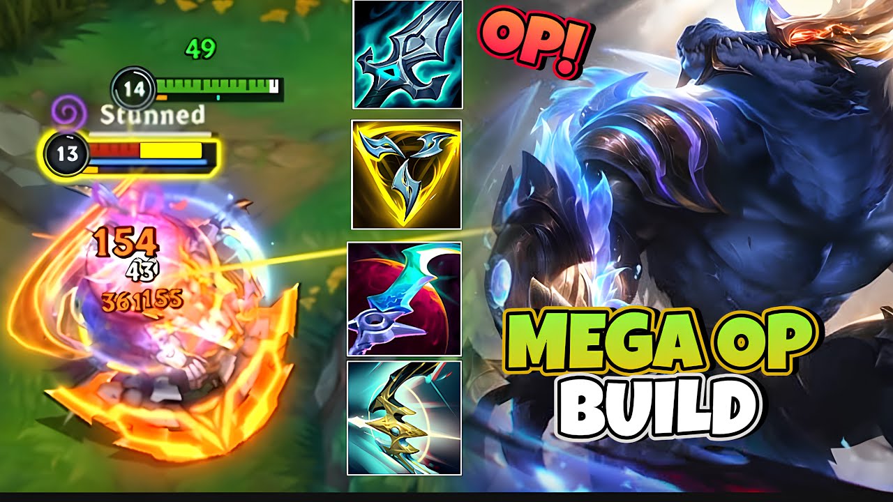 IM BACK WITH THIS MEGA OP RENEKTON BUILD! WILD RIFT (RUNES & BUILD)