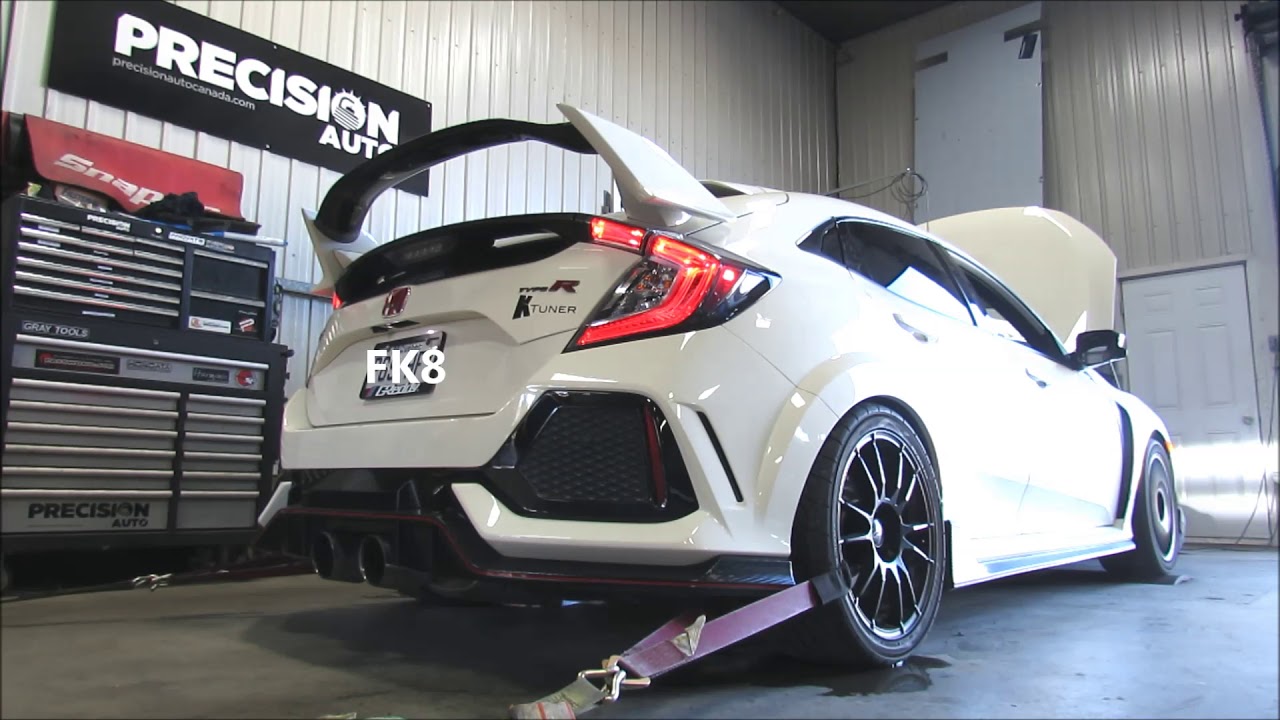 Precision Auto Canada Civic Type R Fk8 Dyno tuning 2018