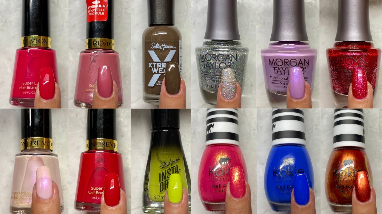 Compras De Esmaltes | Swatches Y Mas | Nail Polish Haul + Live Swatches  #esmaltes #uñasnaturales