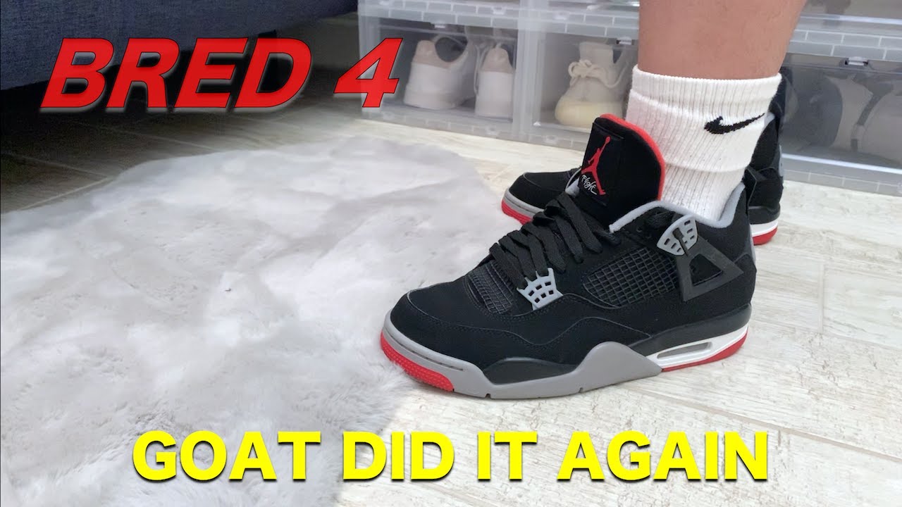 Air Jordan 4 Retro 'Bred' 2019 | Unboxing + Review + On Feet + Sizing