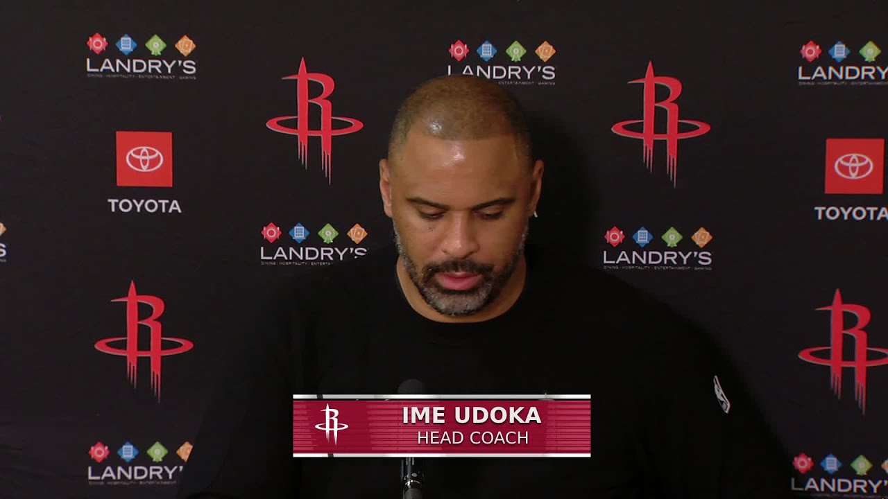Ime Udoka with a Press Conference vs Pelicans