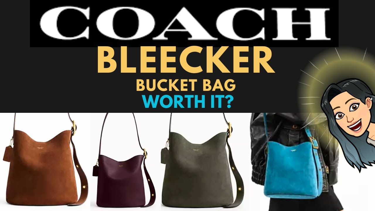 Обзор сумки-ведра Coach BLEECKER 👜 | Лучшая ли это находка Coach в 2025 году? 💖 #CoachOutlet #coa...