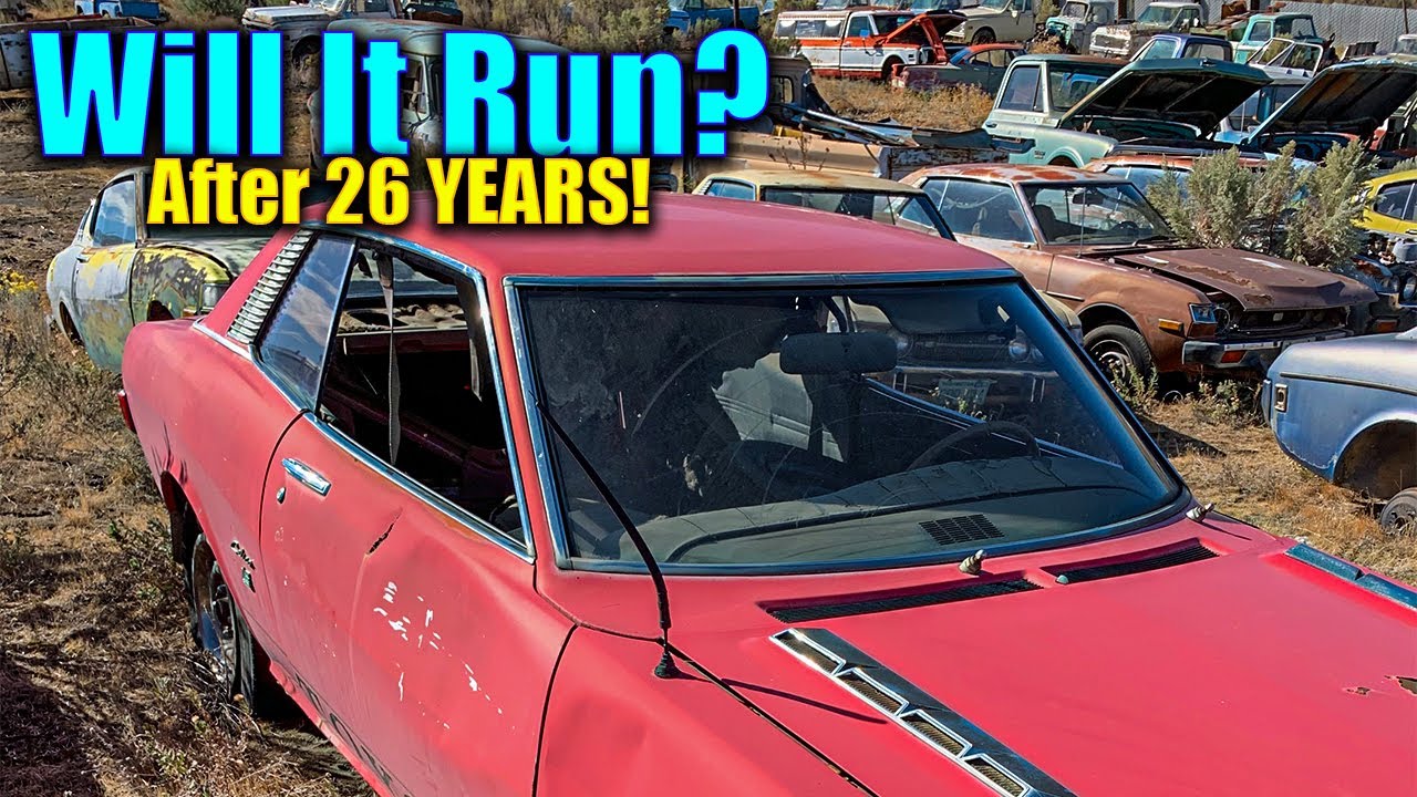 Junkyard Toyota CELICA first start in over 20 YEARS!
