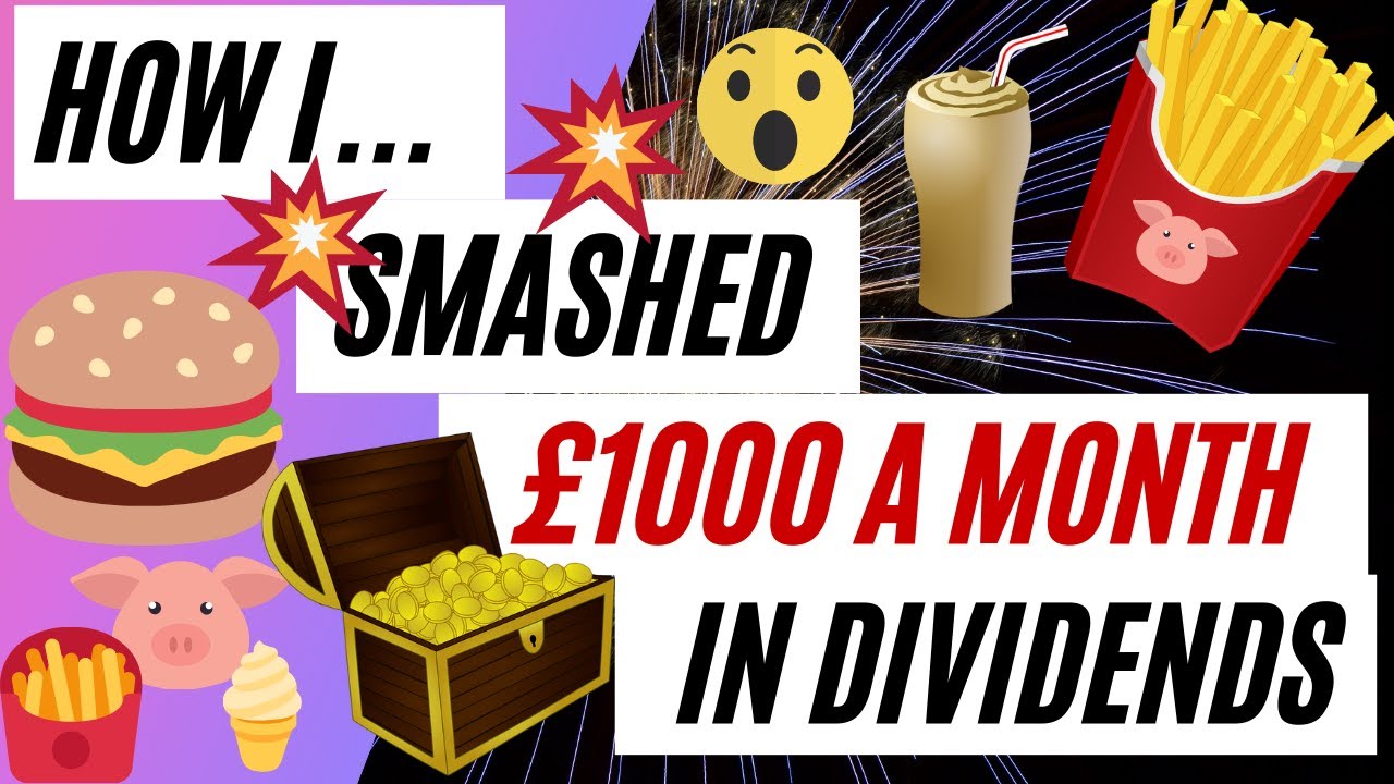 How to Make &pound;1000 Per Month Dividend Income With Shares