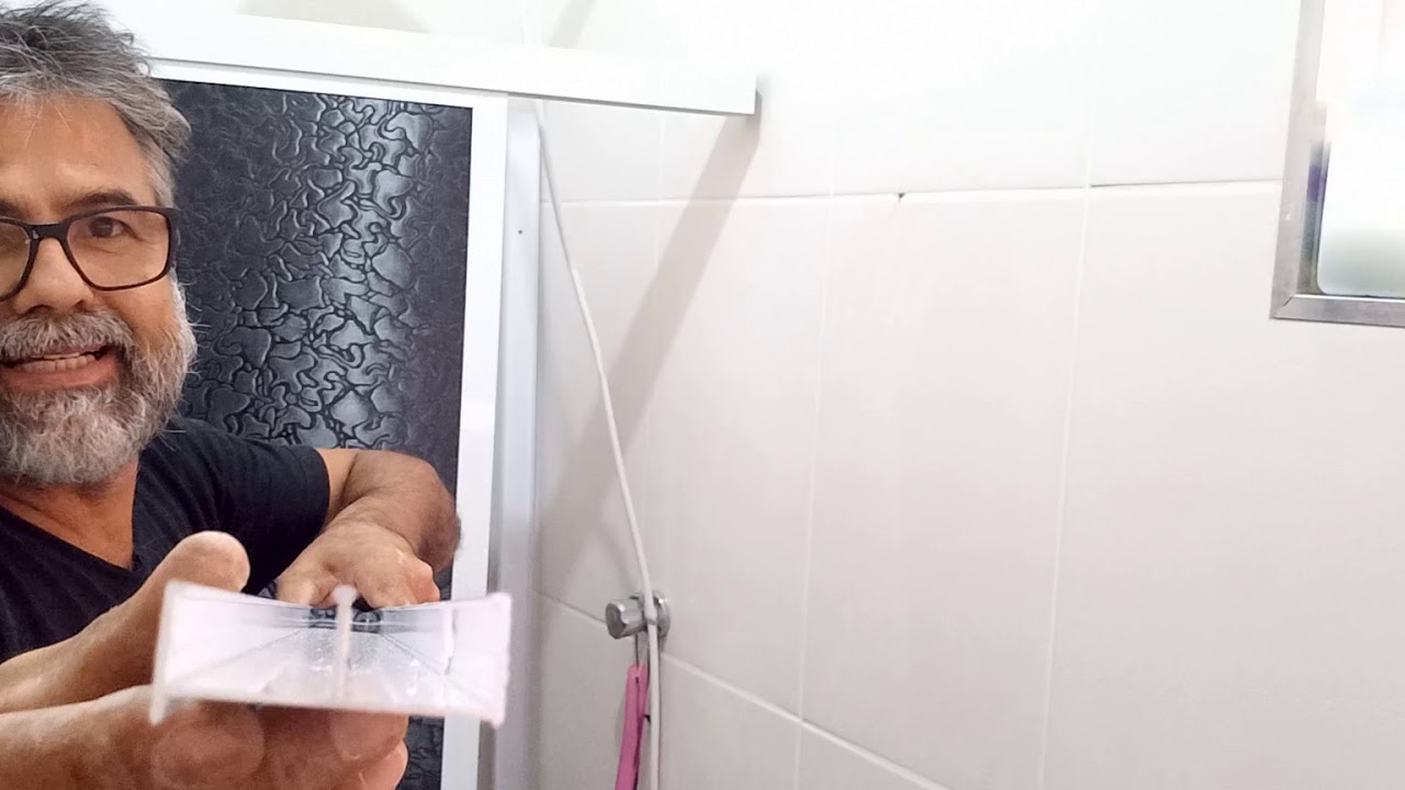 Instalando box de acrílico