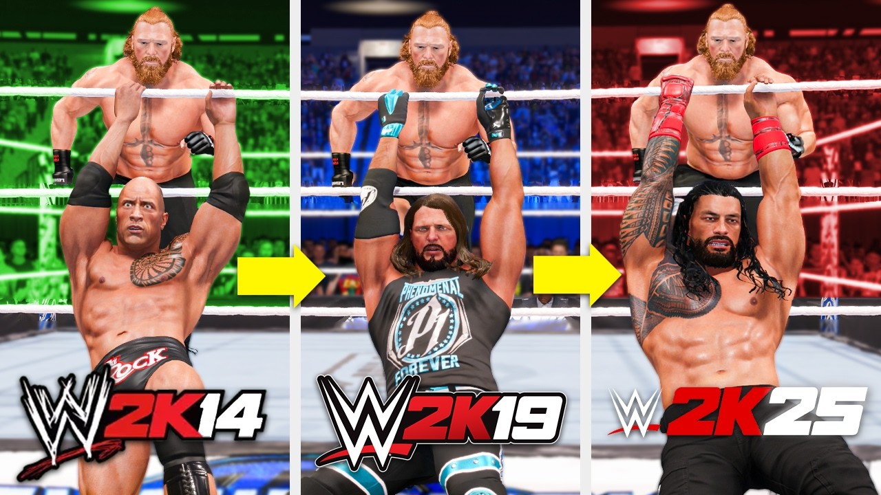 Winning A Royal Rumble In Every WWE 2K!