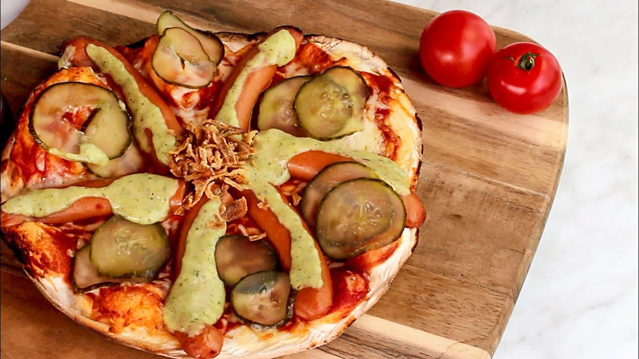 Dänische HOT DOG PIZZA