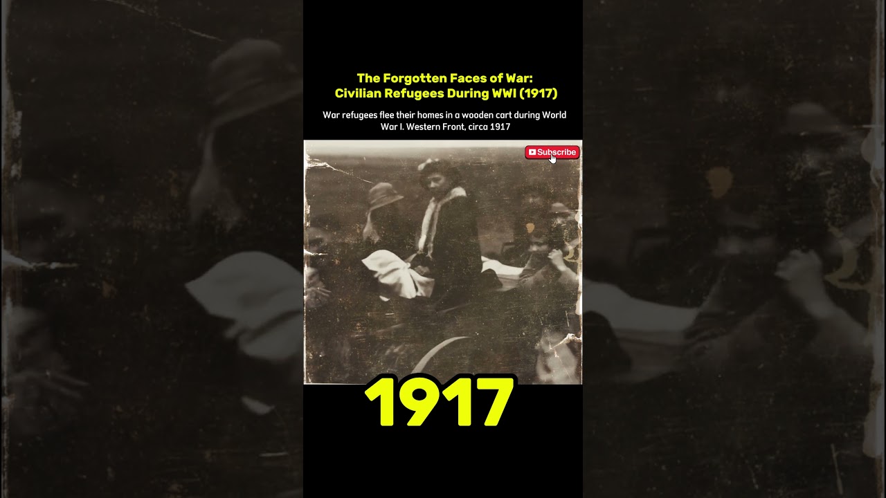 The Forgotten Faces of War: Civilian Refugees During WWI (1917)