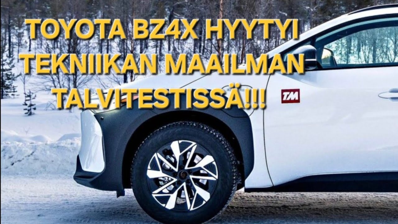 Uusi Toyota BZ4X hyytyi Tekniikan maailman testiss&auml;! 