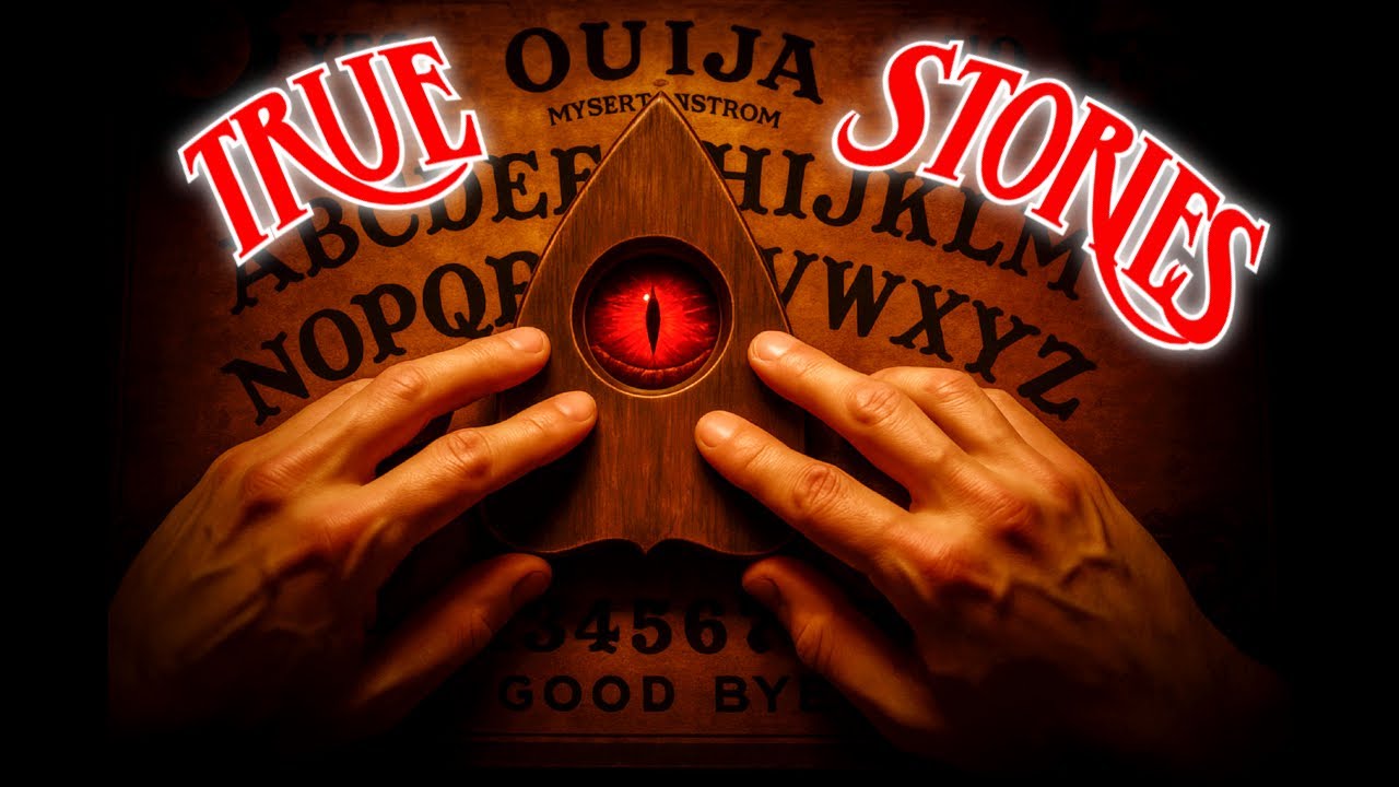 TRUE OUIJA STORIES | RAIN SOUNDS FOR SLEEPING DARK SCREEN
