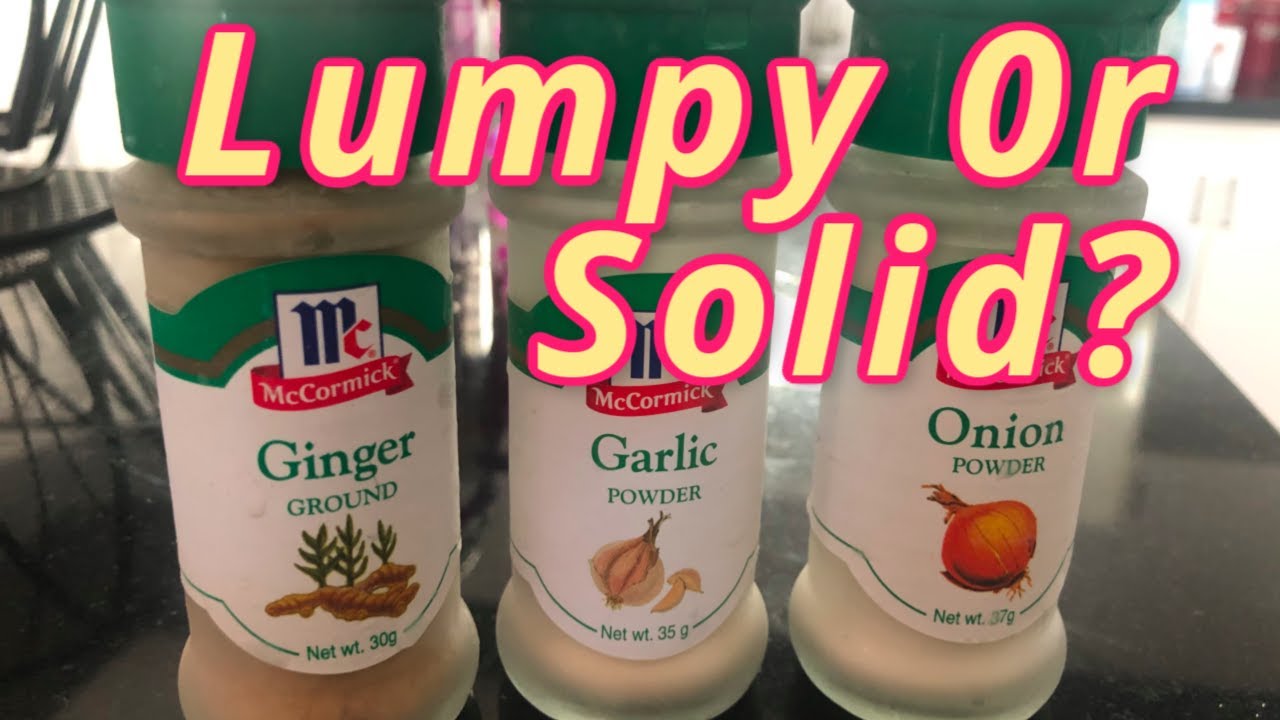 HOW TO PREVENT GARLIC, ONION & GINGER POWDER FROM GETTING LUMPY OR SOLID | LIFE HACKS