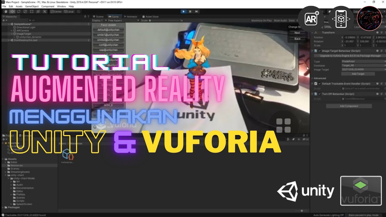 Tutorial Augmented Reality - Unity & Vuforia