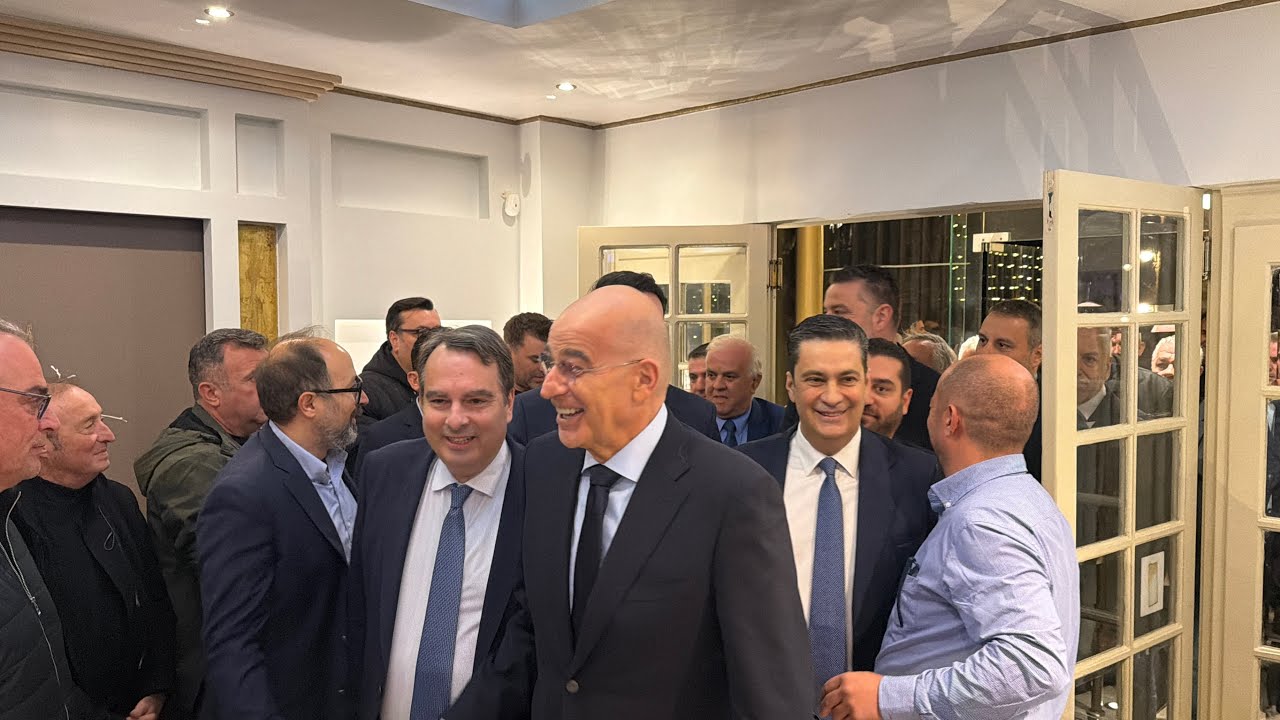 Παρουσία Δένδια η κοπή πίτας της Δ.Ε.Ε.Π. Αιτωλοακαρνανίας της ΝΔ 
