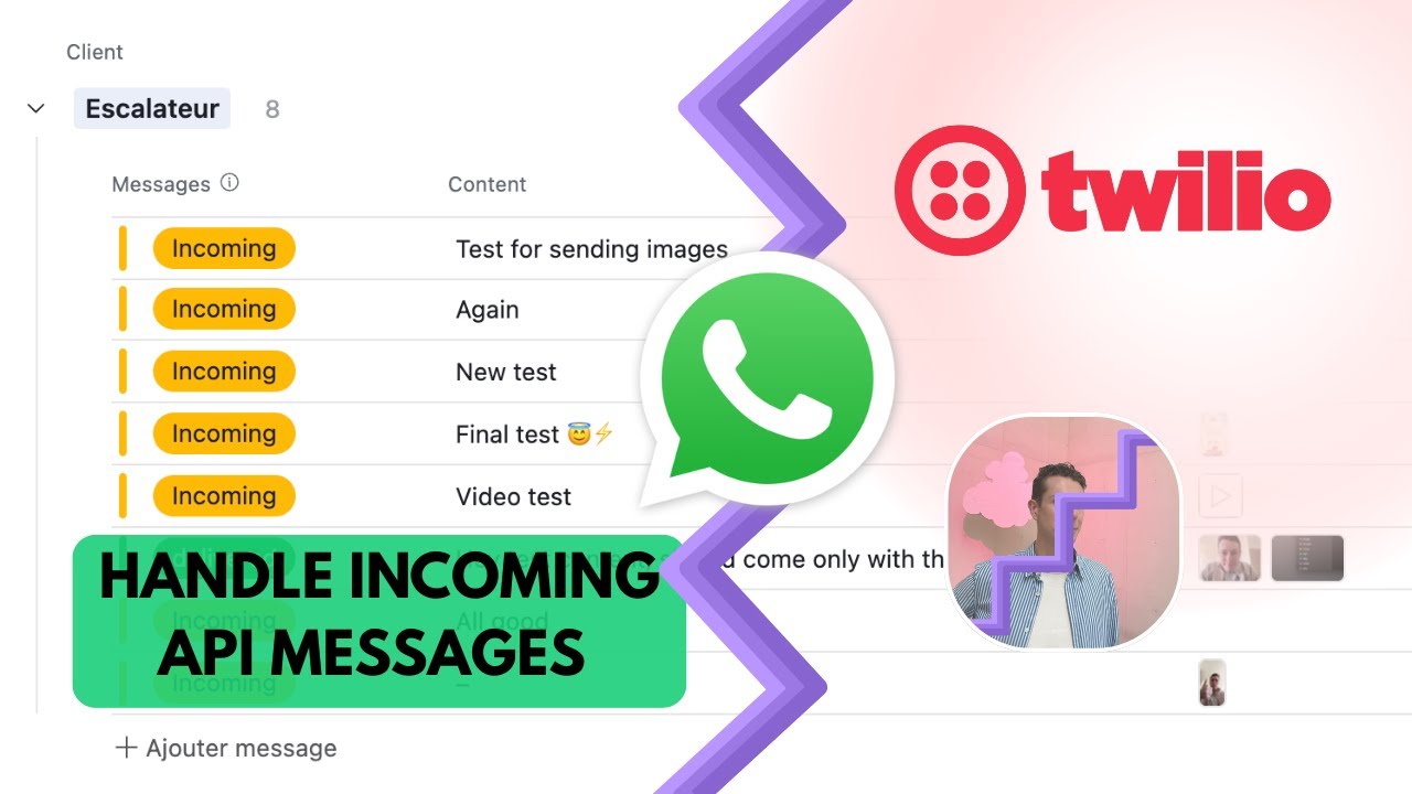 Twilio & Whatsapp - How to Process Incoming Messages