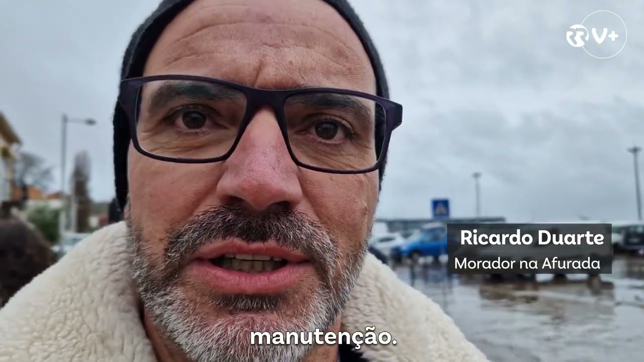 Chuva intensa provoca inundações em Gaia
