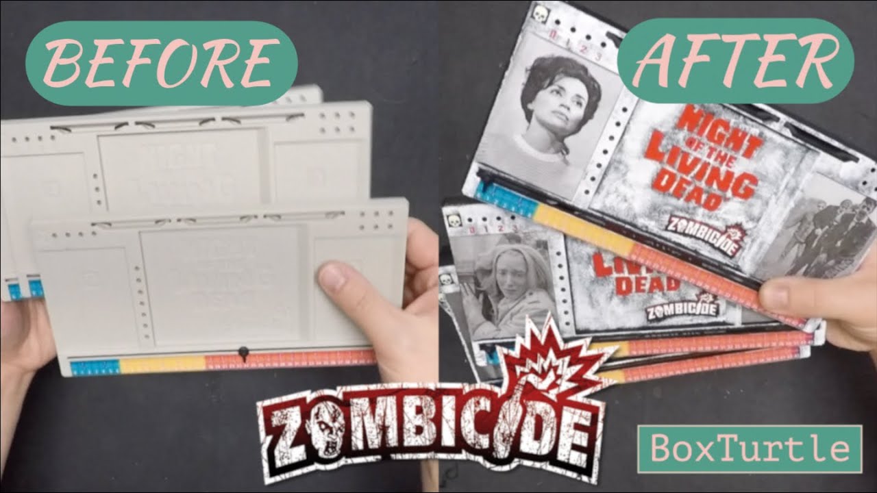 Upgraded Dashboards | Night Of The Living Dead Zombicide