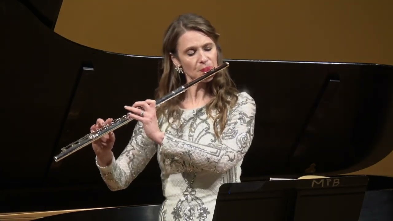 Bach Trio Sonata No. 5 (BWV 529)/ Flute and Piano/ The Mazzoni Duo