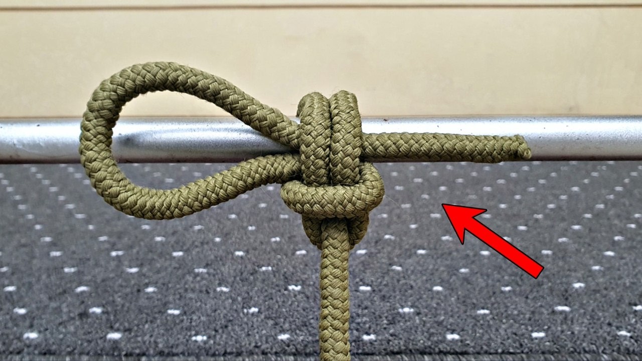 The 3 MOST PRACTICAL Knots You Must Know!!