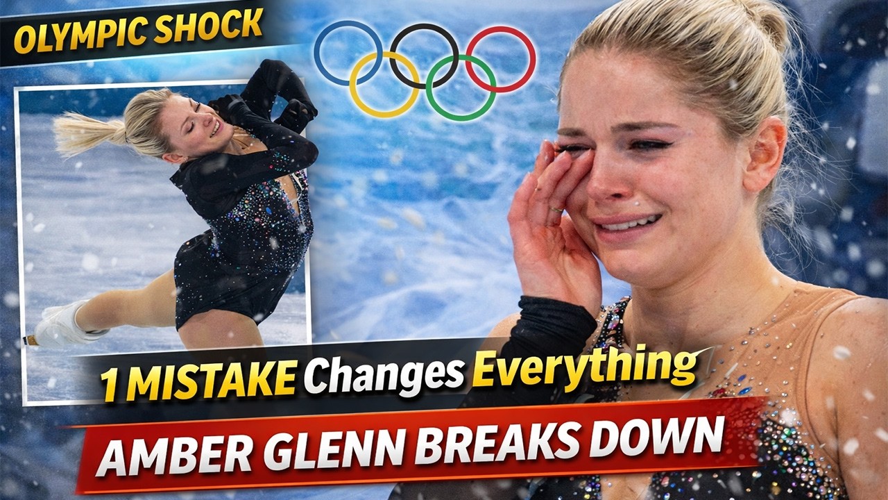 Amber Glenn Breaks Down After Olympic Shock – 1 Mistake Changes Everything