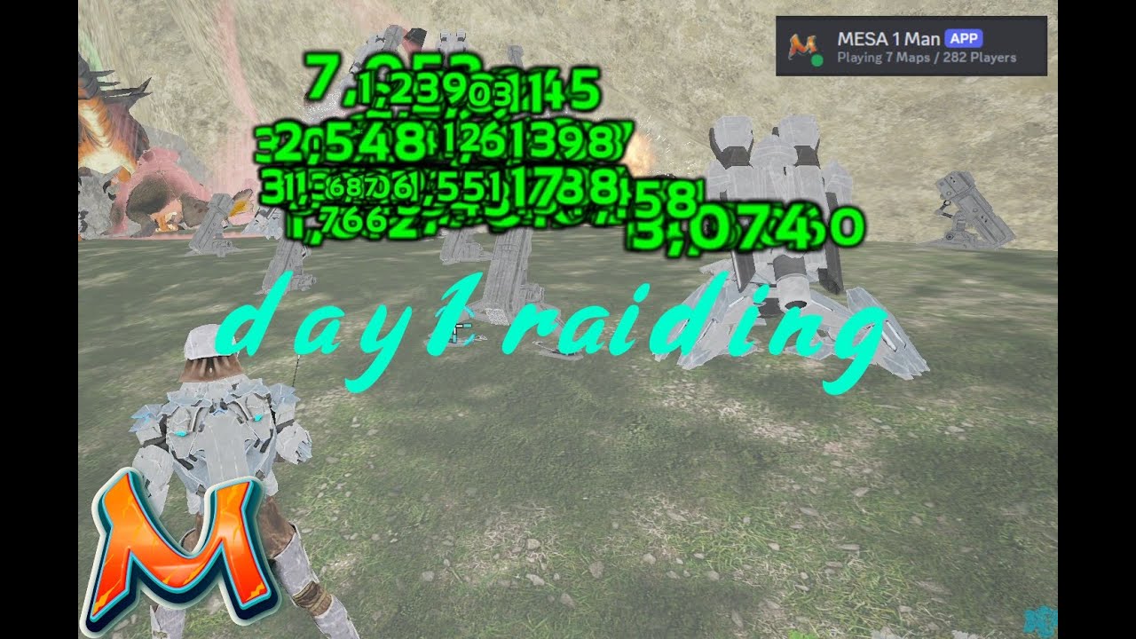 ARK SOLO RAIDNG FOR INSANE LOOT MESA