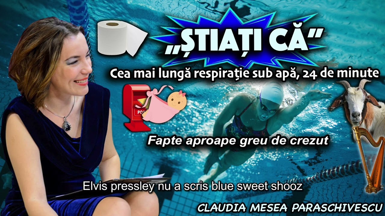 &bdquo;Stiati ca&rdquo; &ndash; Cea mai lunga respiratie sub apa, 24 de minute * Fapte aproape greu de crezut