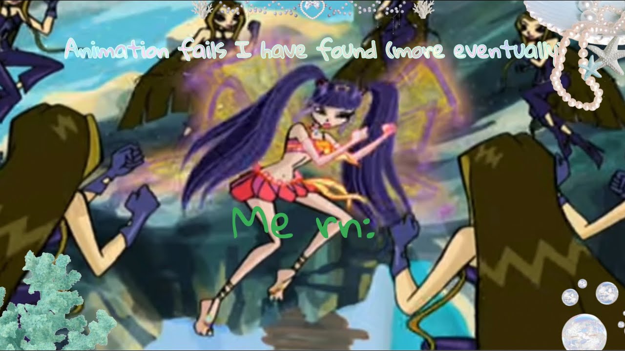 Animation fails in Winx Club that I found 𓊆ྀི❤︎𓊇ྀི
