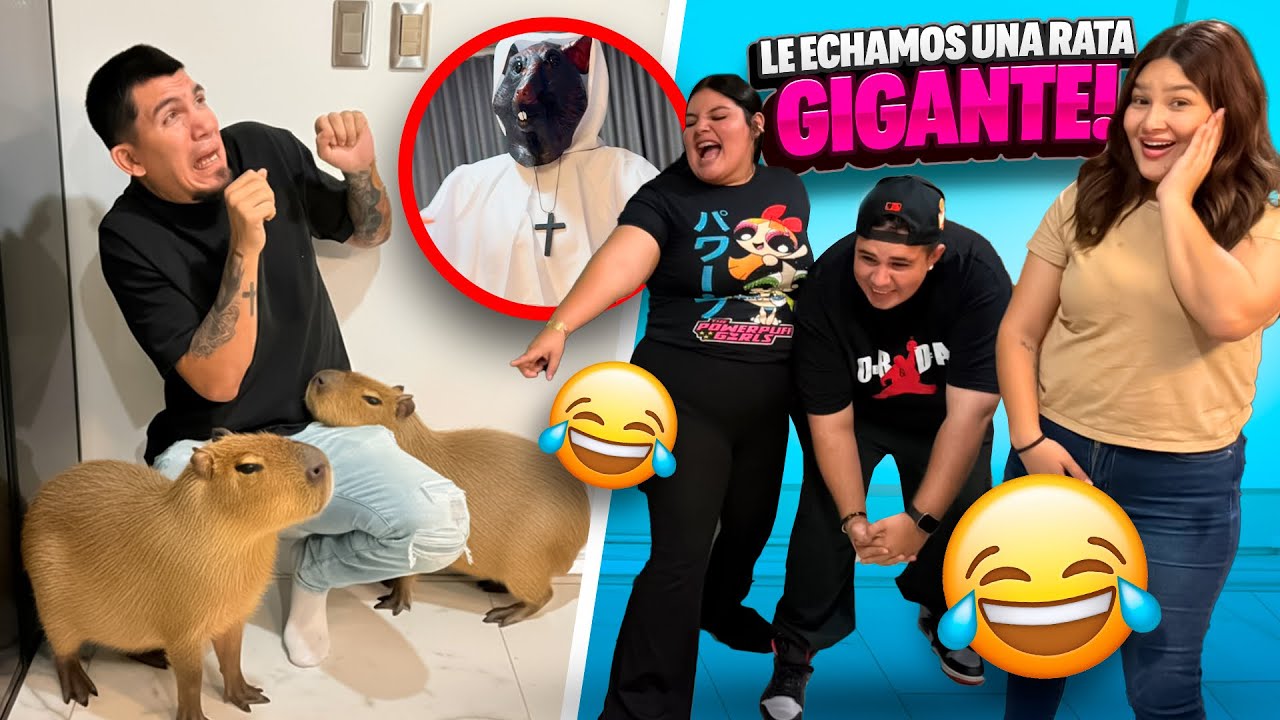 SU PEOR D&Iacute;A 😳| LE ECHAMOS UNA RATA GIGANTE 😱
