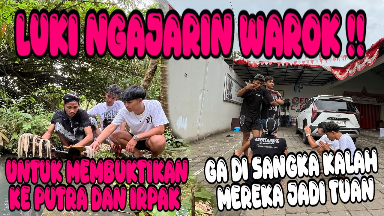 TIDAK KUAT DENGAN EJEKAN TEMAN !! feri membuktikkan kalo dirinya bisa warokan