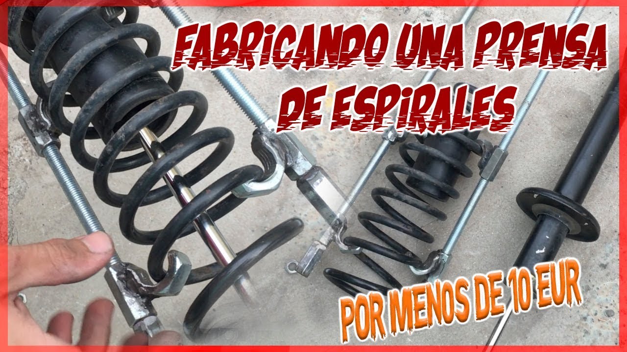 FABRICANDO UNA PRENSA DE ESPIRALES [POR MENOS DE 10 EUR]