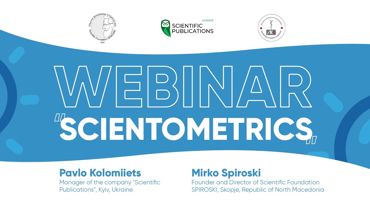 Scientometrics Webinar 20.10.2023 Resources