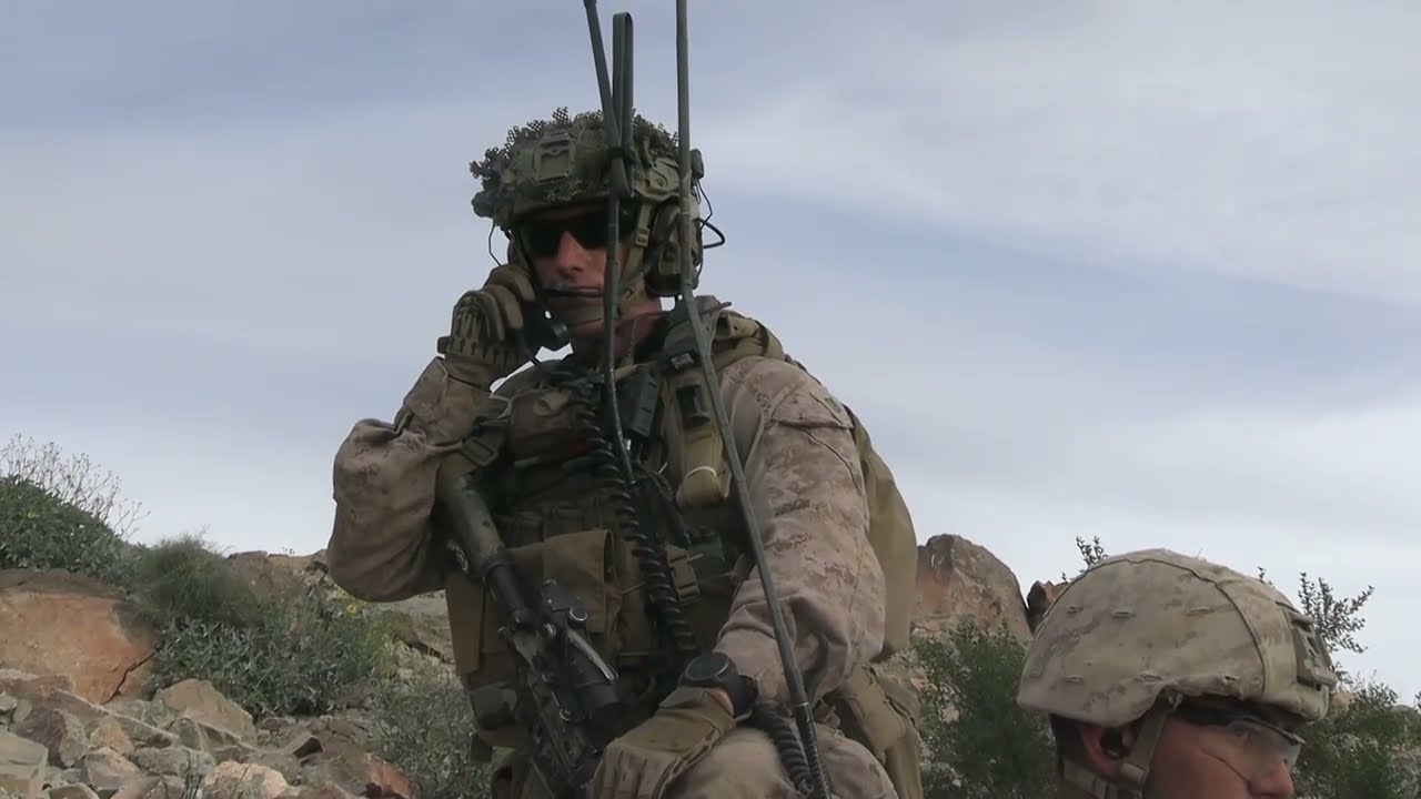 Company Attacks with U.S. Marines of 3rd Battalion, 7th Marine Regiment
