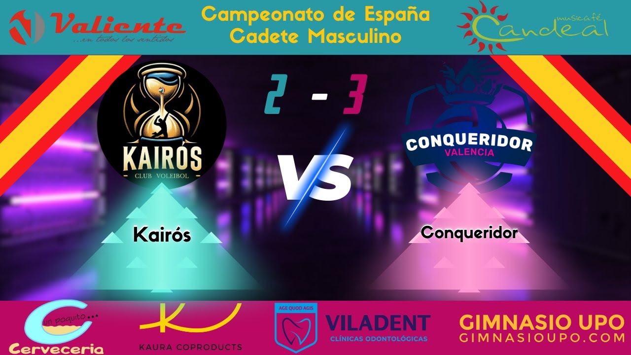 Campeonato España cadete masculino VS Conqueridor