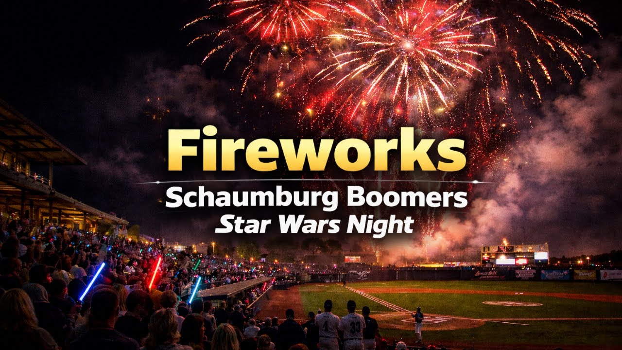 Schaumburg Boomers - Star Wars Night Fireworks