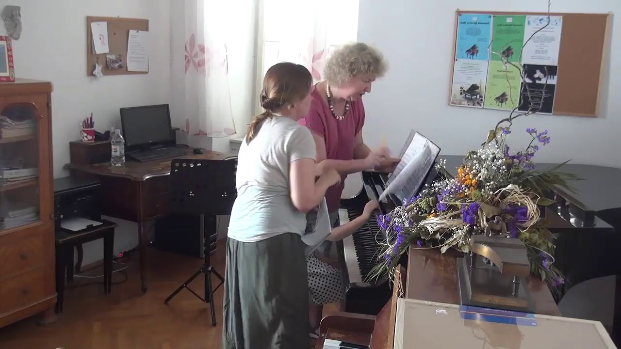 02.07.2018 Mira Marchenko's master-classes: Masha Belokopytova, Trogir Music School, Croatia