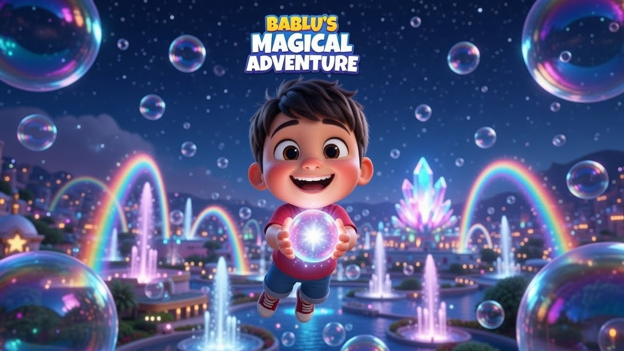 “He Touched a Magical Bubble… And Everything Changed! 😱✨” @taruntoon-01 
