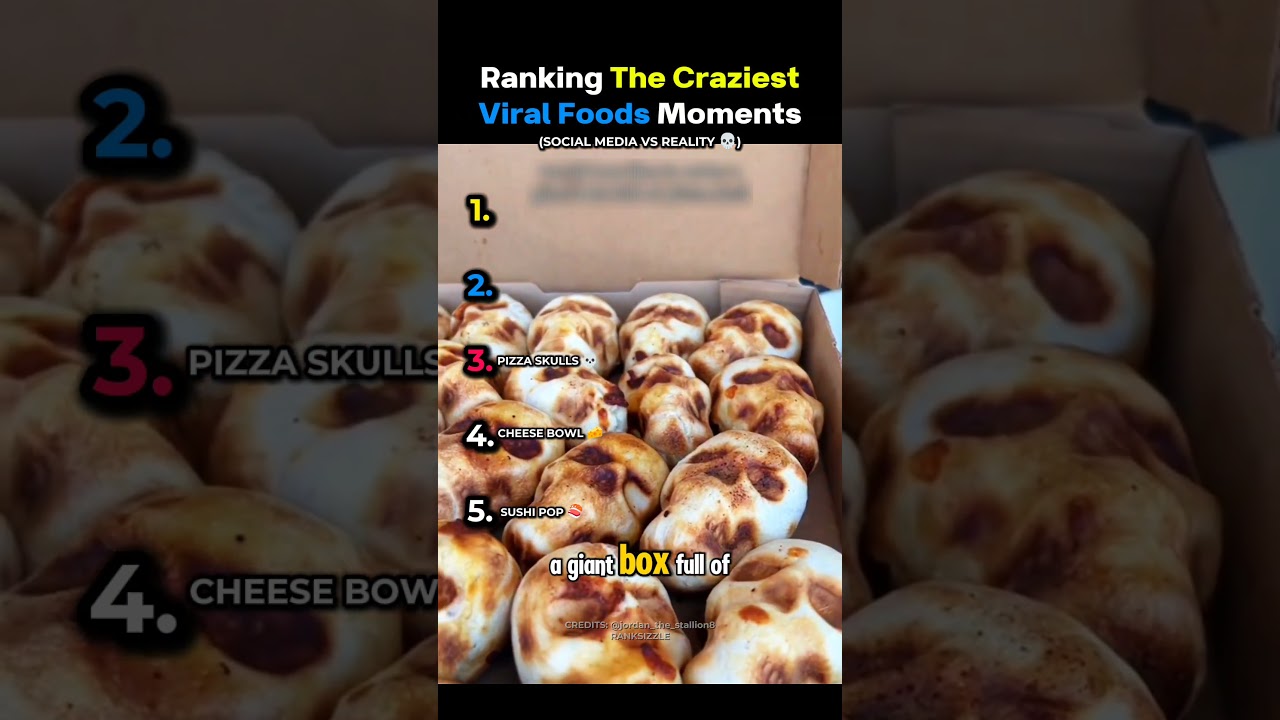 Ranking Viral Foods: Social Media vs Reality 💀
