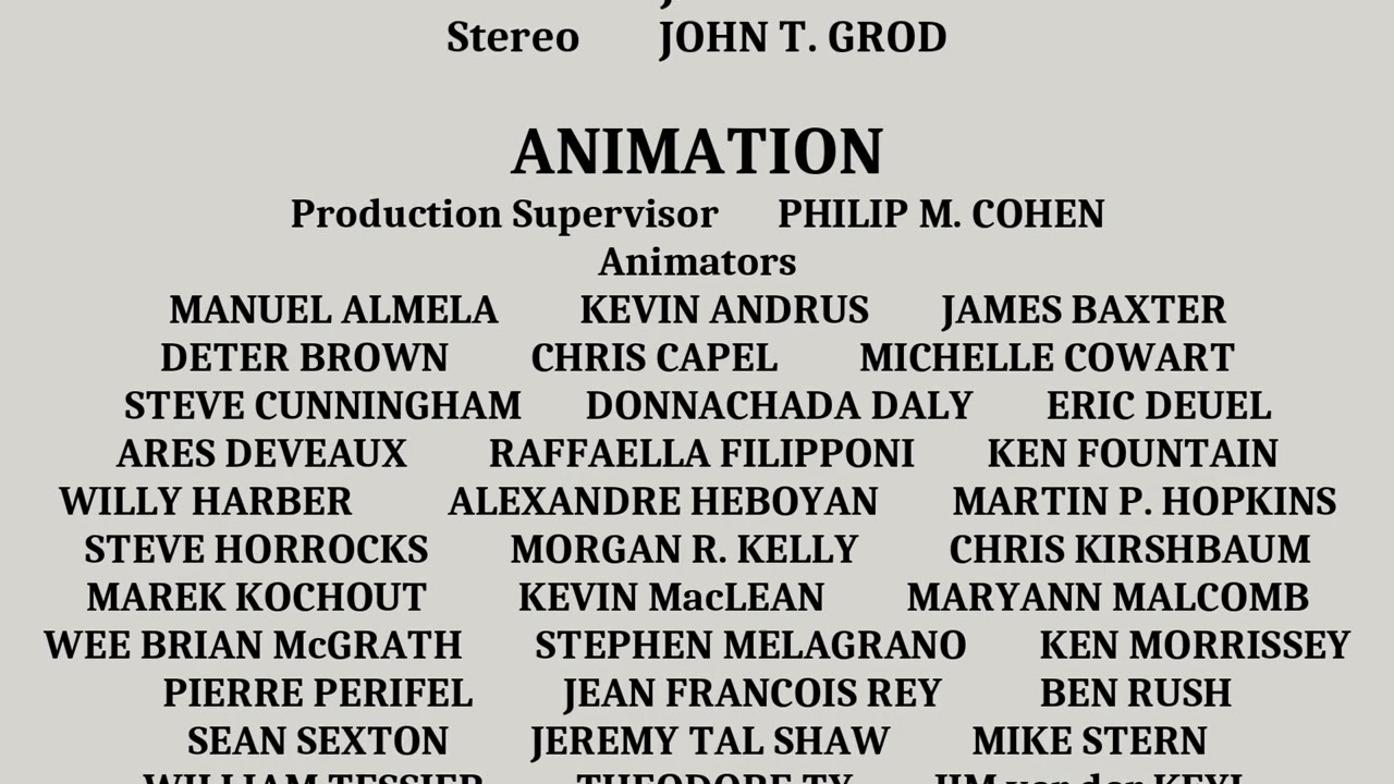 Dinosaur Train The Movie (2009) End Credits